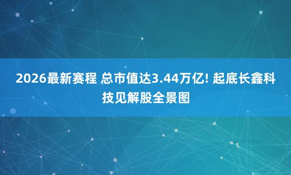 2026最新赛程 总市值达3.44万亿! 起底长鑫科技见解股全景图