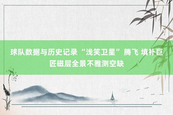 球队数据与历史记录 “浅笑卫星” 腾飞 填补巨匠磁层全景不雅测空缺